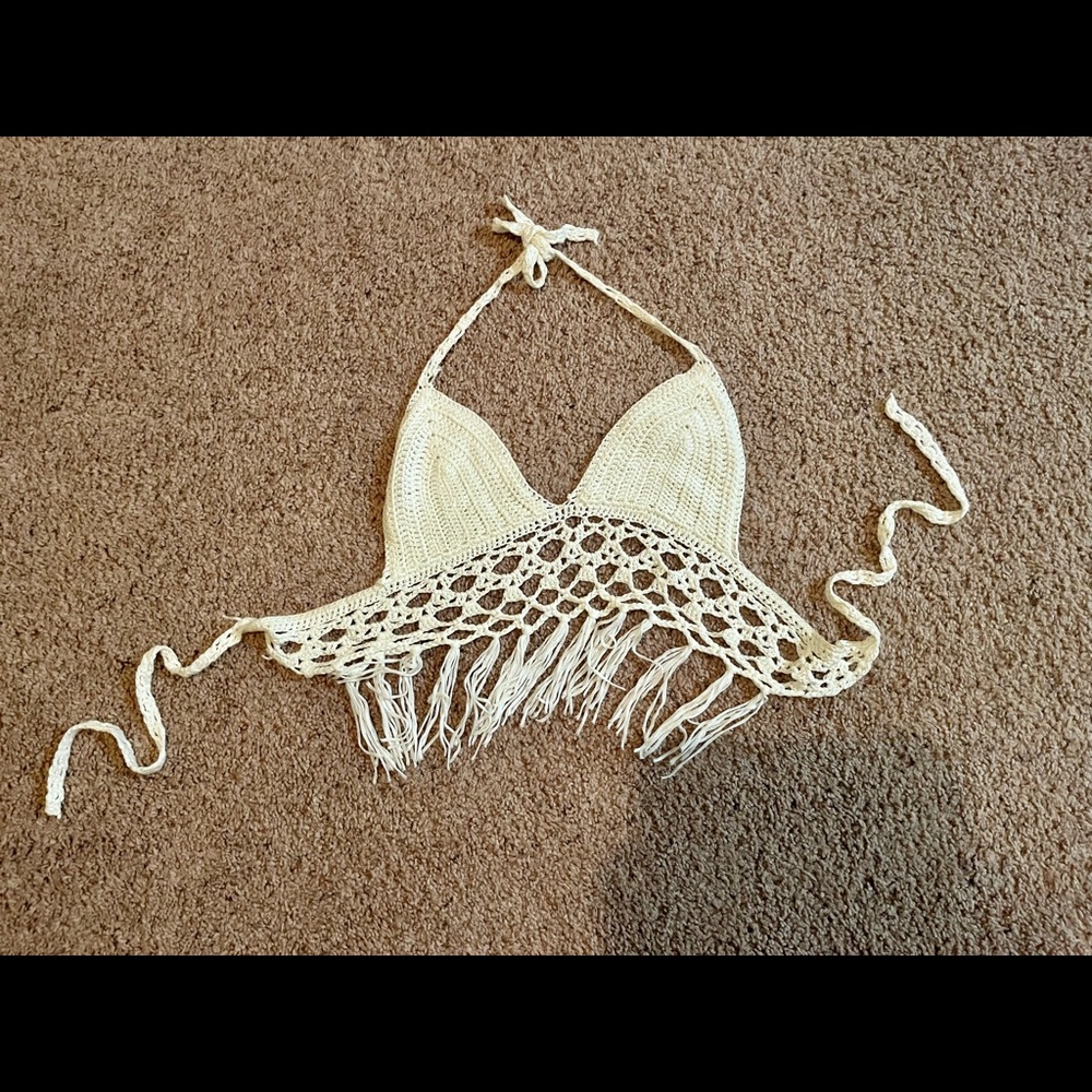 Crochet festival top